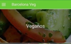 Nueva aplicación para veganos en Barcelona