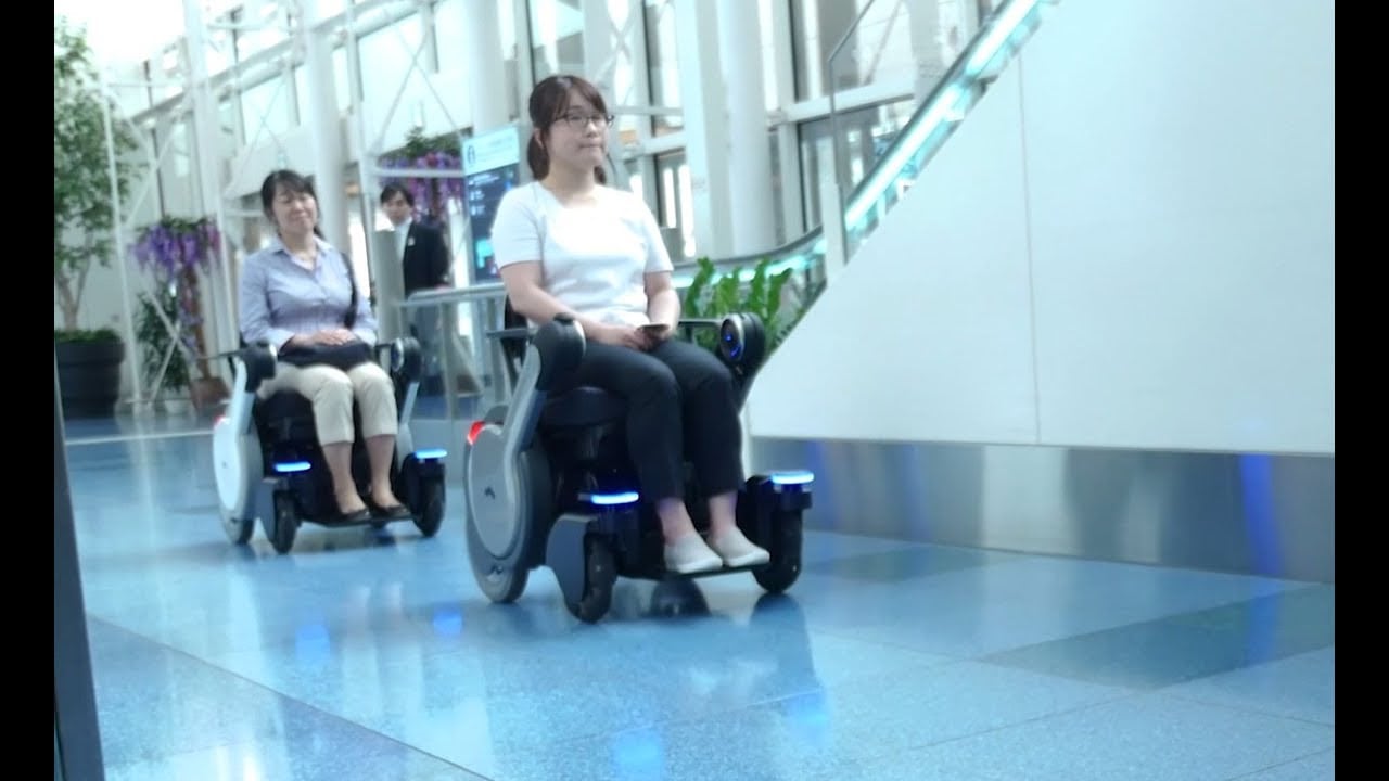 Sillas de ruedas inteligentes para aeropuertos