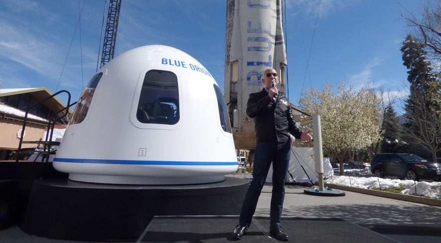 Turismo espacial con Blue Origin