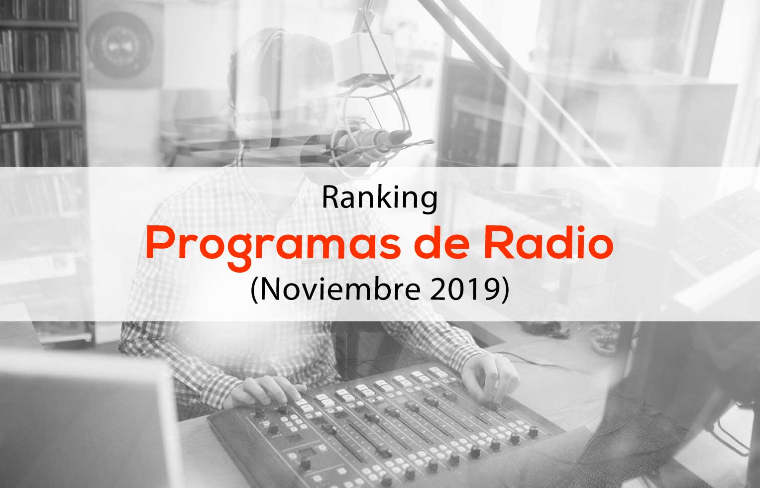 ranking influencers programas de radio