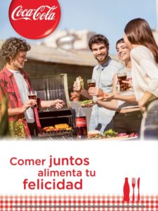 Publicidad subliminal en cartel CocaCola