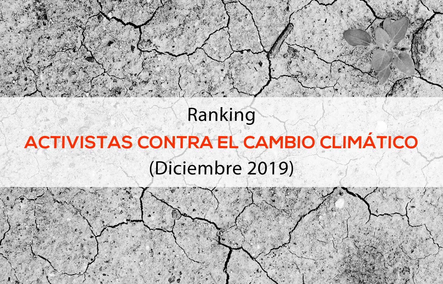 Ranking de influencers contra el cambio climático