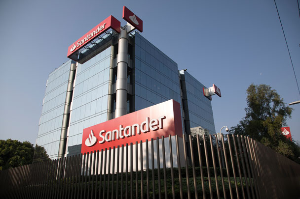 Las acciones de Banco Santander dibujan un esperado rebote alcista