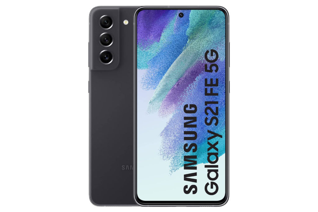 Imagen frontal del teléfono Samsung Galaxy S21 FE 5G