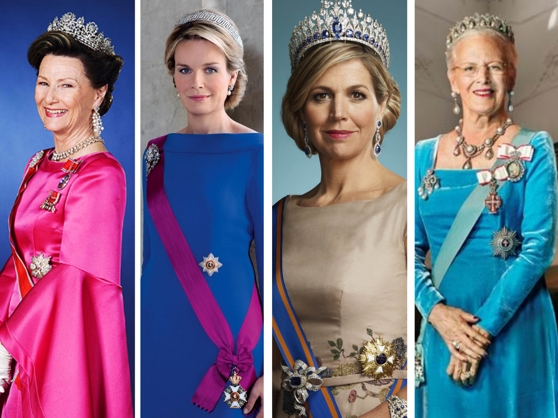 Reinas de Europa: ¿quién es la mejor vestida?