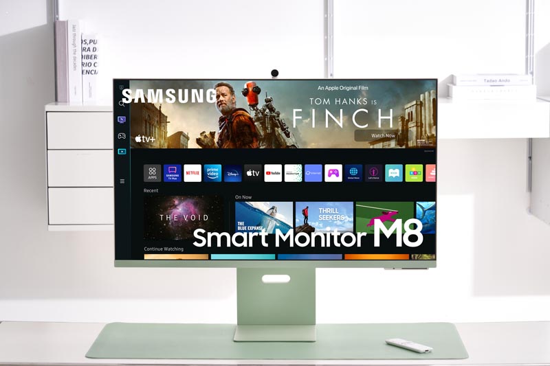 Samsung presenta el monitor Smart Monitor M8 que lo tiene todo