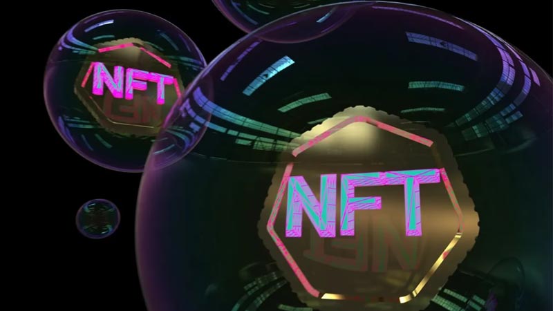 NFT en una burbuja