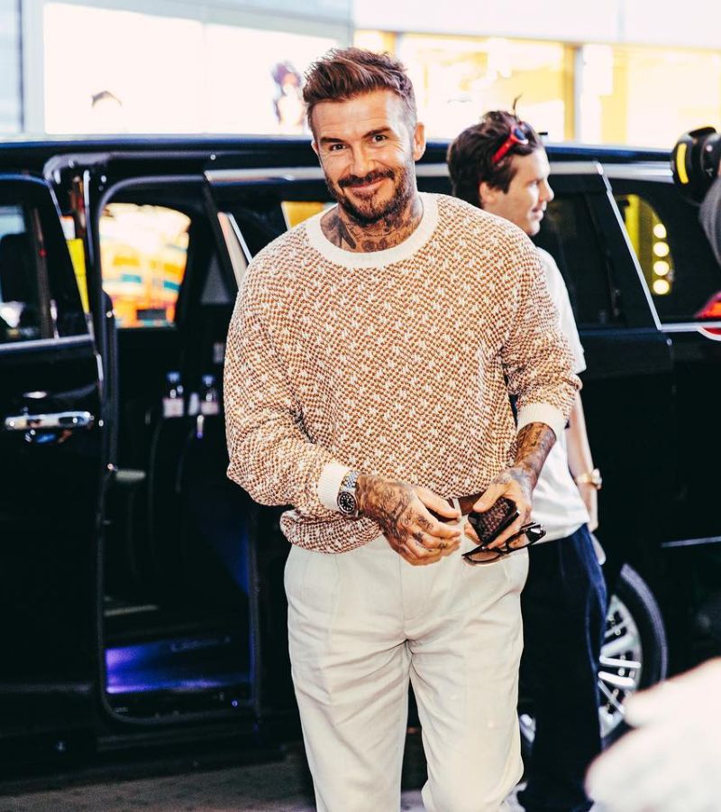 vestir con estilo como David Beckham